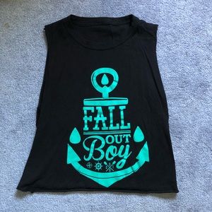 Fall Out Boy tank / muscle tee